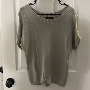Banana Republic Sparkle Short Sleeve Sweater